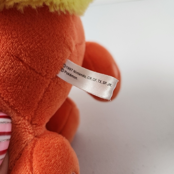 Vintage Flareon Pokemon Plush 3rd Round 1997 Nintendo Tag - Picture 5 of 9